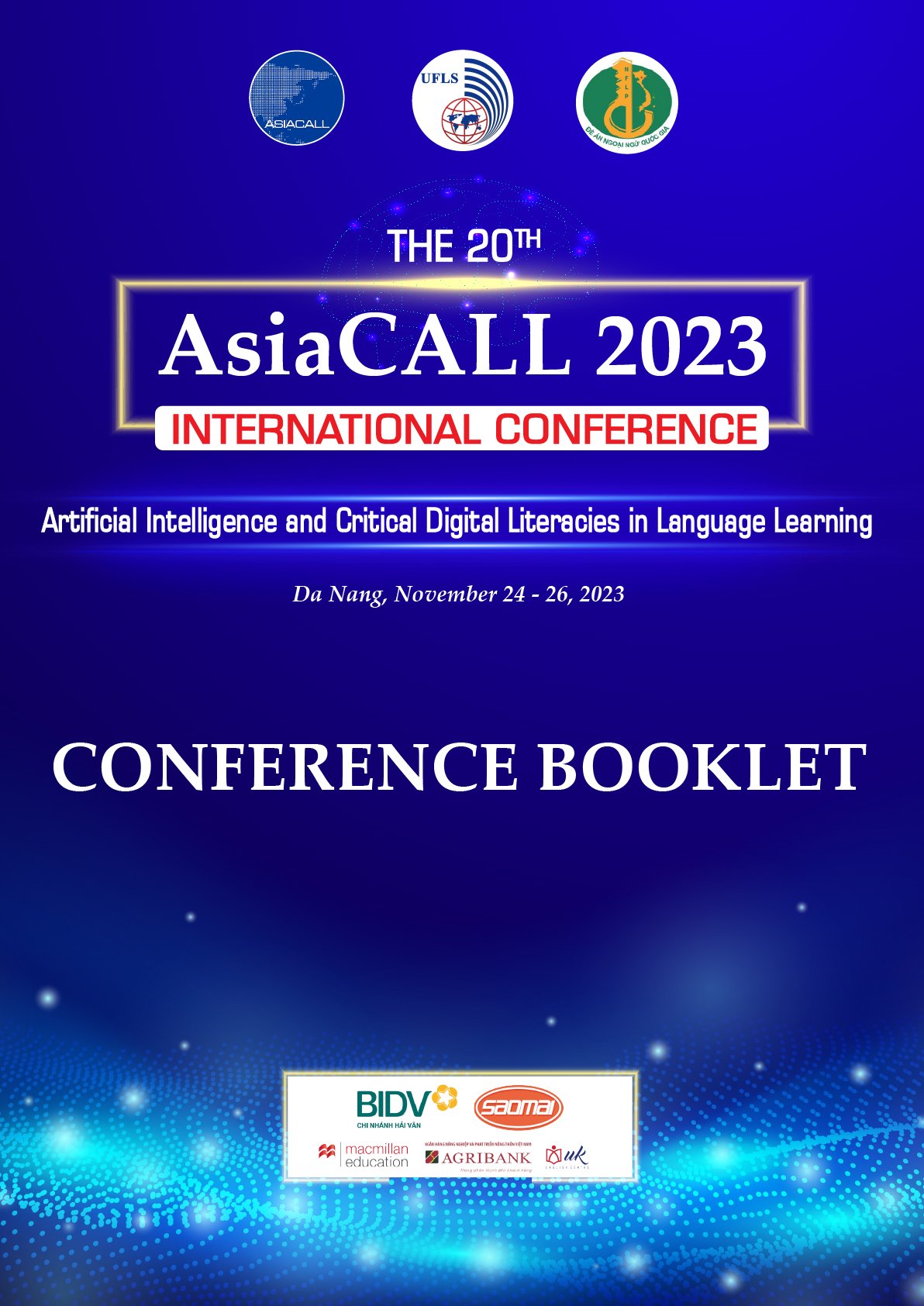                     View Vol. 3 (2023): Conference Booklet of the 20th AsiaCALL International Conference (AsiaCALL2023)
                