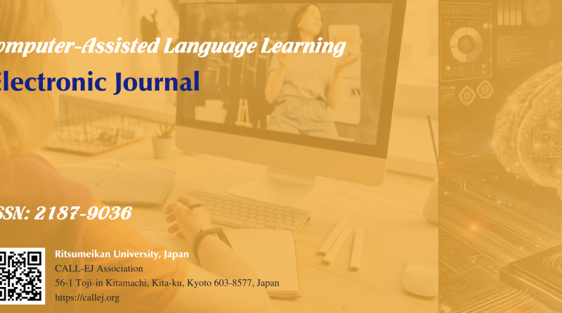 Special Issue for AsiaCALL2024 (Scopus Q1)